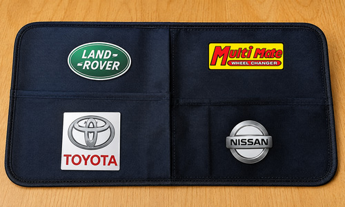 MultiMate Portable Wheel Changer logos