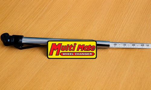 MultiMate Portable Wheel Changer pressure gauge