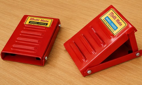 MultiMate Portable Wheel Changer wheel chocks